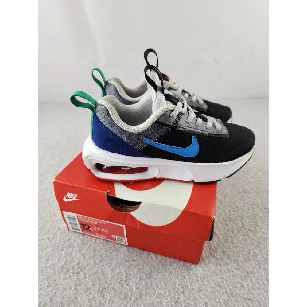 Pre-School Sz 12c KIDS NIKE AIR MAX 90 EASY ON (PS) Sneakers Shoes Running